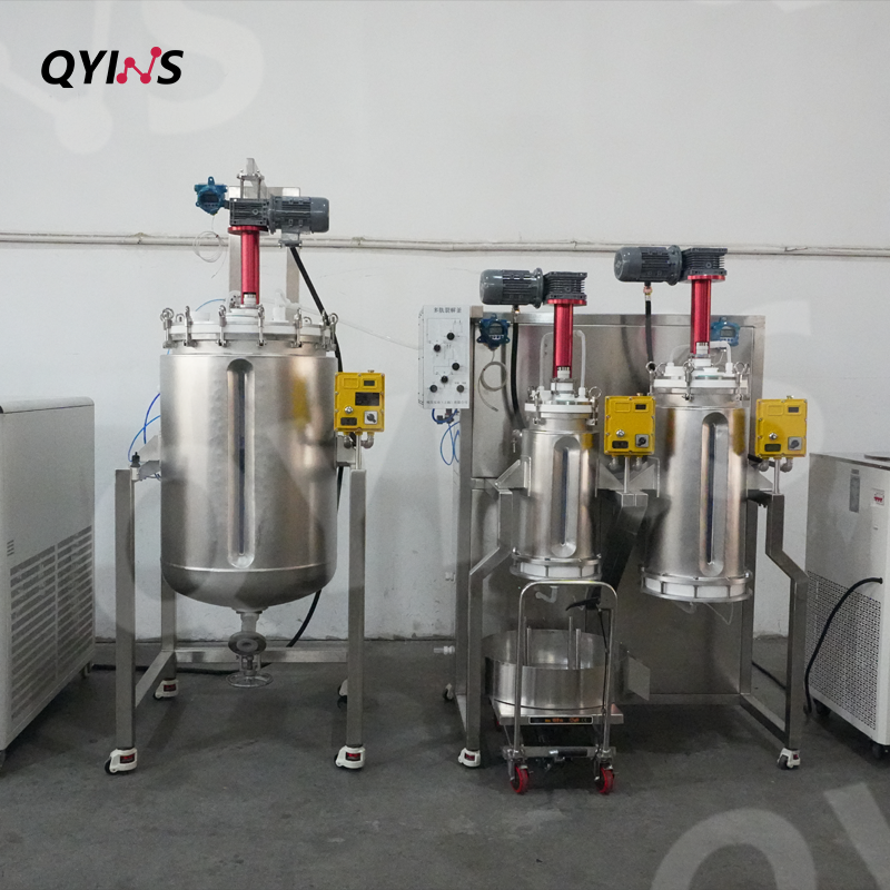 半自动50L、100L不锈钢固相合成釜