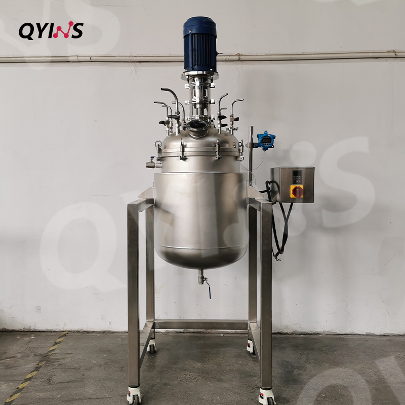 双层不锈钢夹套反应釜1000L、2000L、5000L