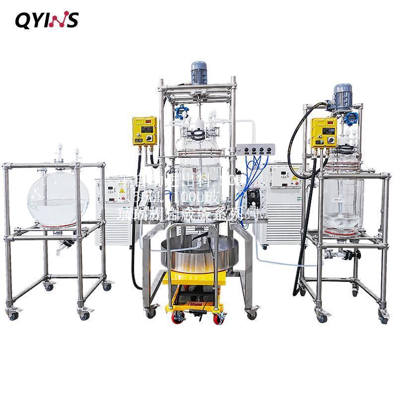 连续进出料- 20L、50L、100L玻璃固相合成釜系列