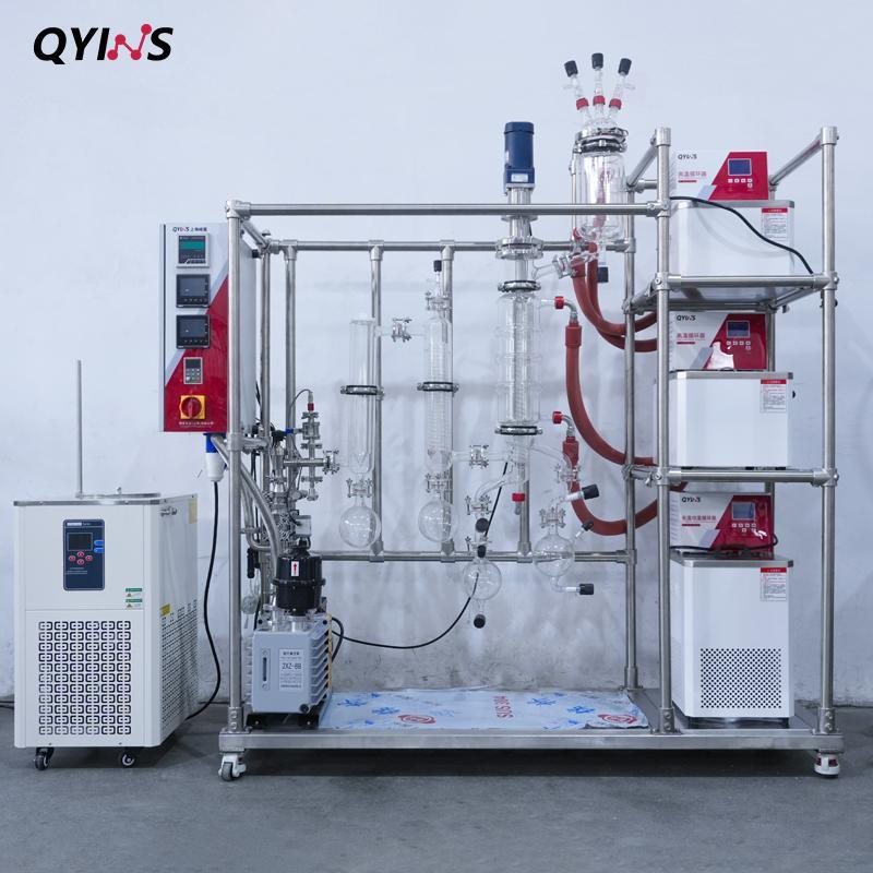 覆盖化学原料 化学制品 电子胶粘材料、半导体领域 80C玻璃分子蒸馏设备